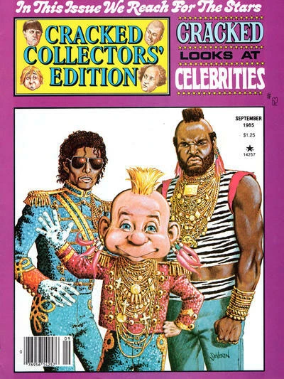 Cover of Cracked Looks at Celebrities