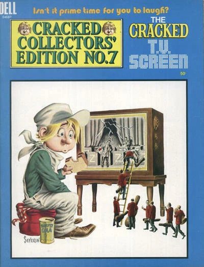 Cover of The Cracked T.V. Screen