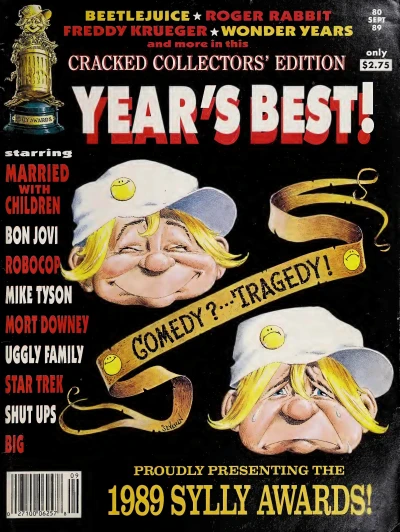Cover of Year's Best 1989