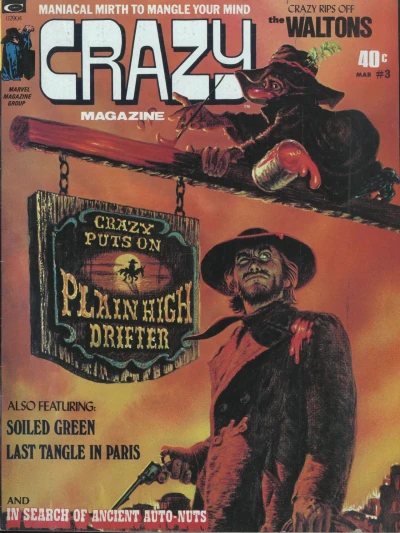 Cover of Crazy Puts On Plain High Drifter