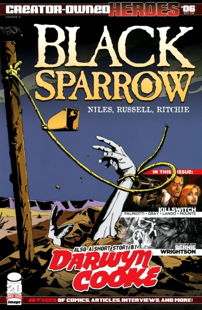 Cover of Black Sparrow #2; Killswitch #2