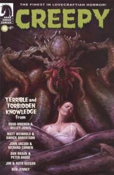 Cover of The Lurking Fate That Came to Lovecraft: The Mythos Made Real; The Strange Case of Panel Number Six; Mint in Package; Providence; Rats in the Walls; The Bane; The Illuminations of Charity Wallis; Dreams;