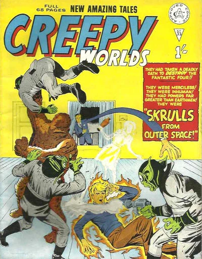 Cover of Creepy Worlds