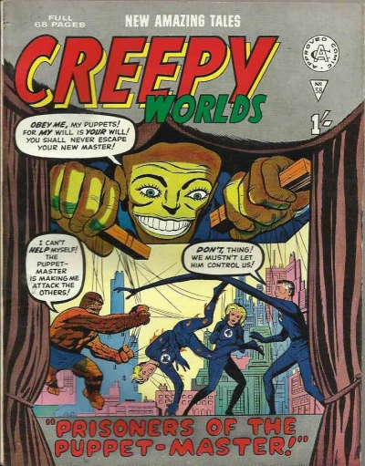 Cover of Creepy Worlds