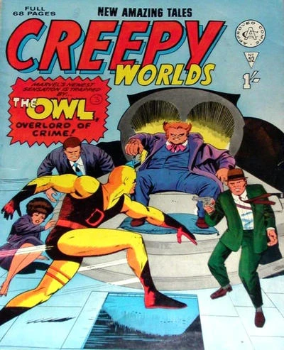 Cover of Creepy Worlds