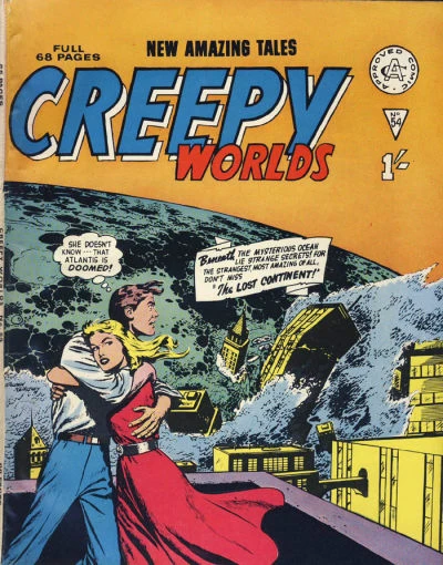 Cover of Creepy Worlds