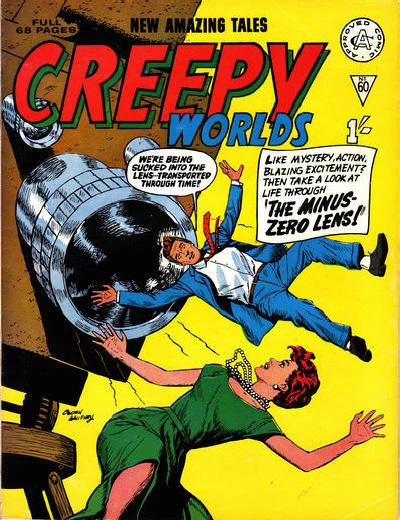 Cover of Creepy Worlds