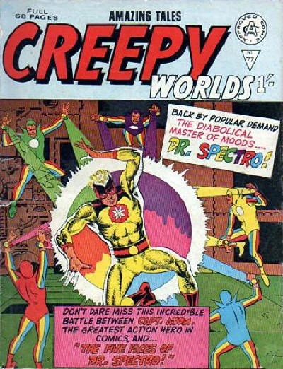 Cover of The Five Faces of Dr. Spectro