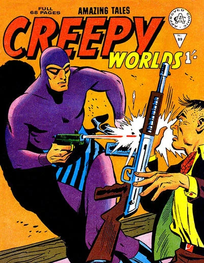 Cover of Creepy Worlds