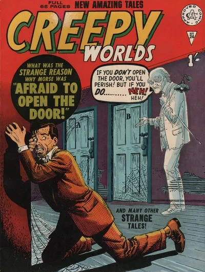Cover of Afraid to Open the Door!