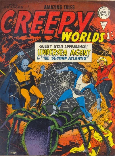 Cover of Creepy Worlds