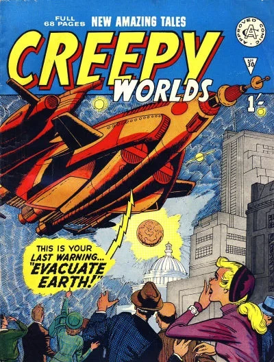 Cover of Evacuate Earth