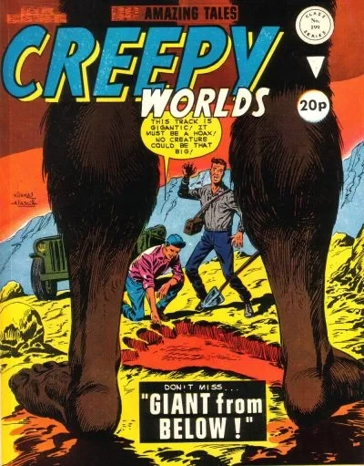 Cover of Giant from Below!