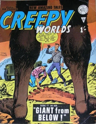 Cover of Giant from Below!