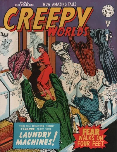 Cover of Laundry machines ; Fear Walks on Four Feet
