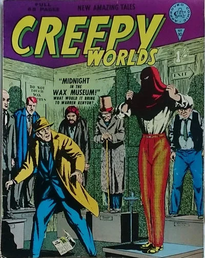 Cover of Midnight at the Wax Museum!