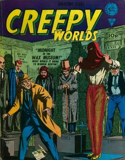 Cover of Midnight at the Wax Museum