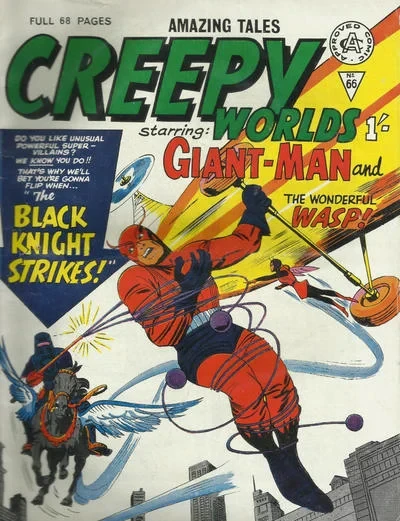 Cover of The Black Knight Strikes!