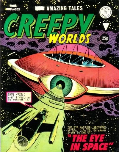 Cover of The Eye in Space