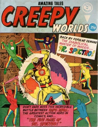 Cover of The Five faces of Dr. Spectro