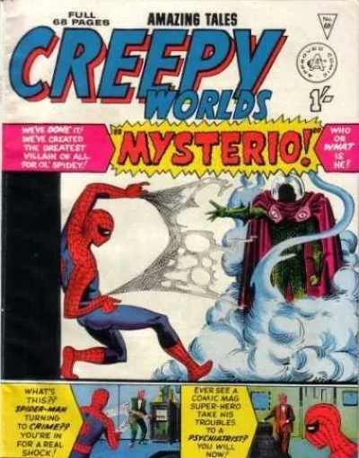 Cover of The Menace of... Mysterio!