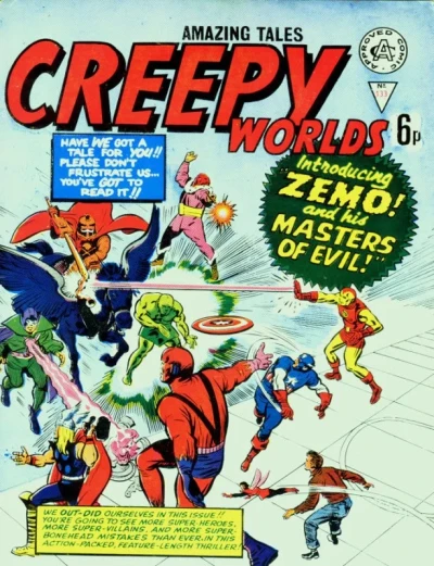 Cover of Zemo and His Masters of Evil