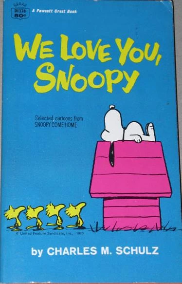 Cover of We Love You, Snoopy
