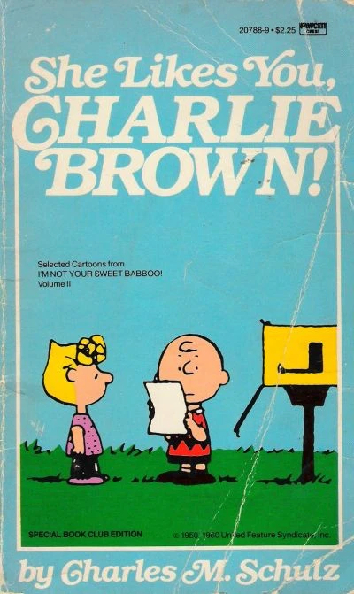 Cover of She Likes You, Charlie Brown