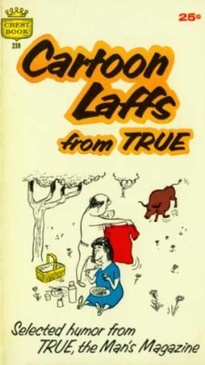 Cover of Cartoon Laffs from True