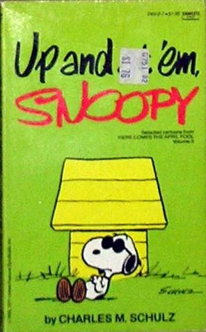 Cover of Up and at'em, Snoopy