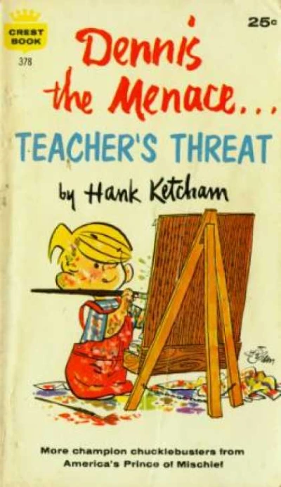 Cover of Dennis the Menace... Teacher's Threat