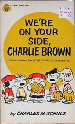 Cover of We're on Your Side, Charlie Brown