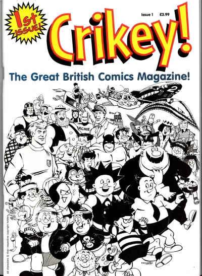 Cover of Crikey issue 1