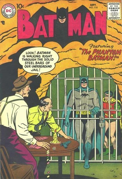 Cover of Crime-of-the-Month Club! / The Secret of Batman's Butler / The Phantom Batman