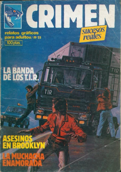 Cover of La banda de los TIR; Asesinos en Brooklyn; La muchacha enamorada