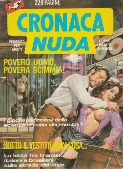 Cover of Povero uomo, povera scimmia - Sotto il vestito, qualcosa...