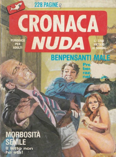Cover of Morbosità senile - Benpensanti male