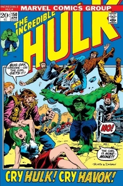 Cover of Cry Hulk, Cry Havok!