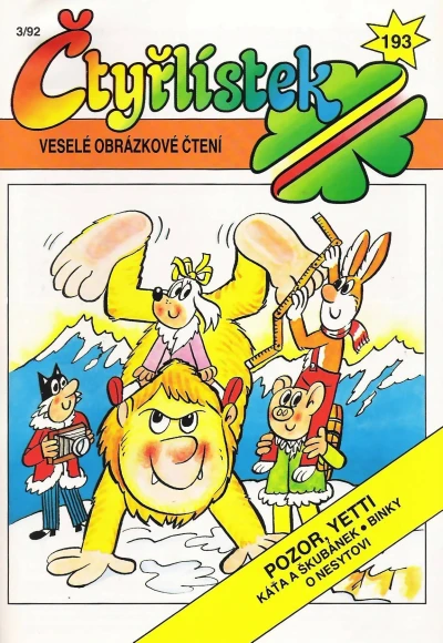 Cover of Pozor, Yetti!