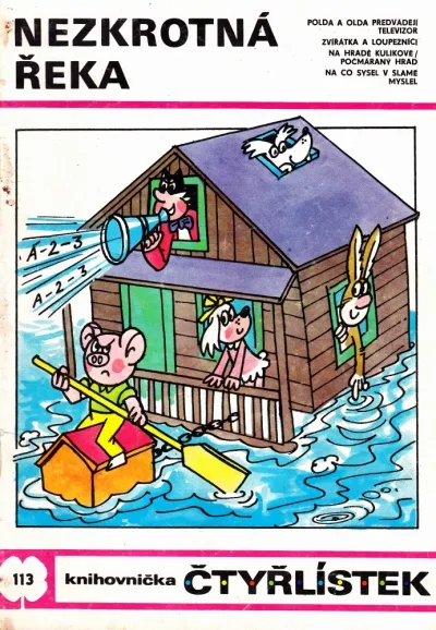 Cover of Nezkrotná řeka