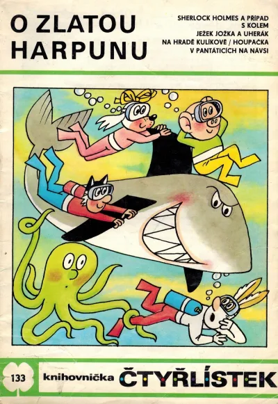 Cover of O zlatou harpunu