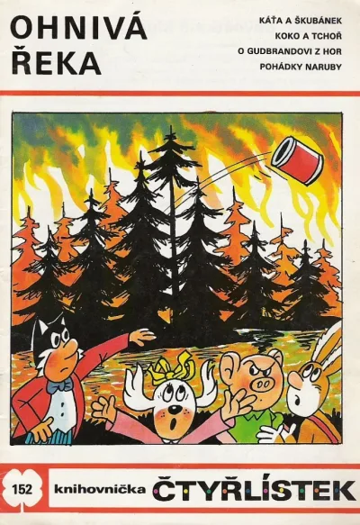 Cover of Ohnivá řeka