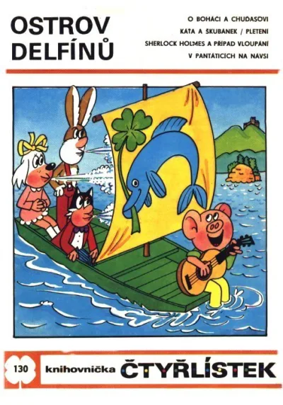 Cover of Ostrov delfínů