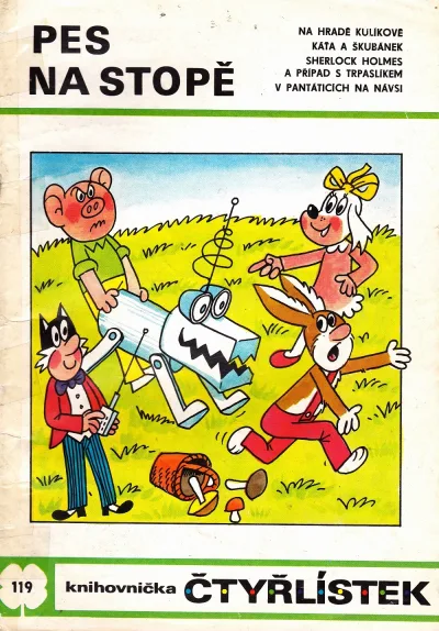 Cover of Pes na stopě