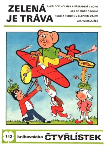Cover of Zelená je tráva