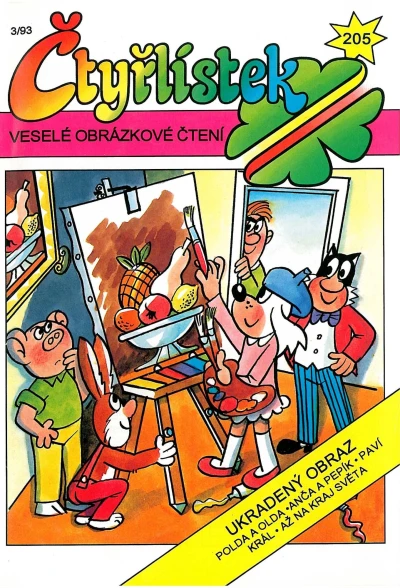 Cover of Ukradený obraz