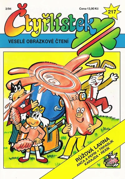 Cover of Růžová lavina