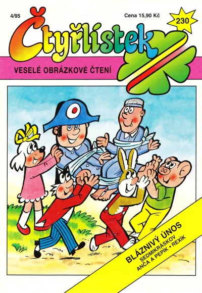 Cover of Bláznivý únos