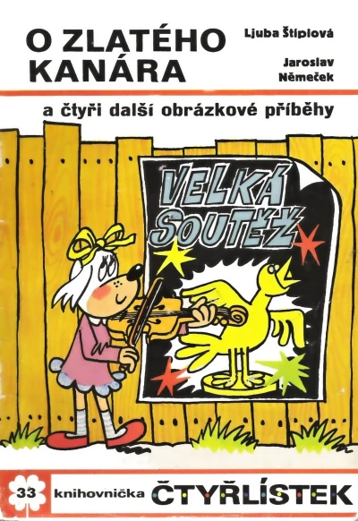 Cover of O zlatého kanára