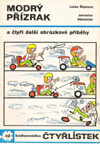 Cover of Modrý přízrak